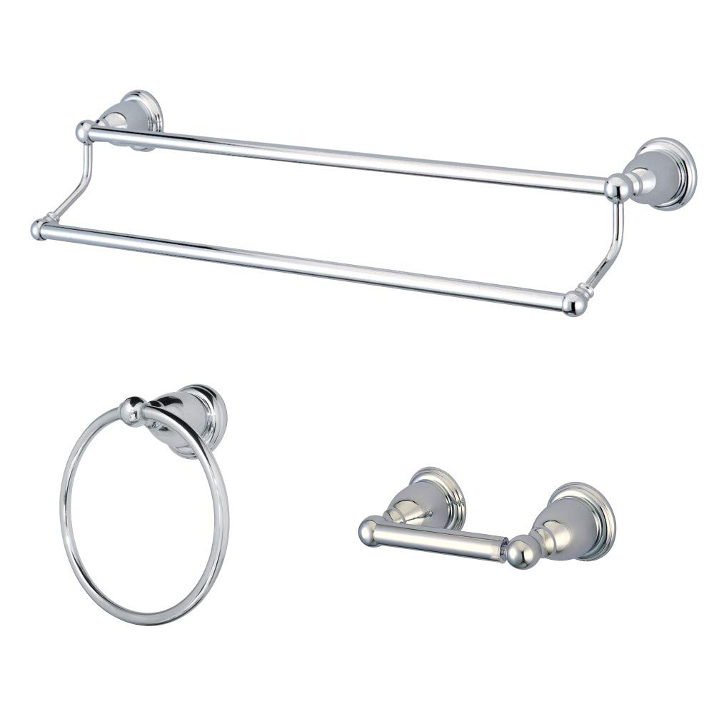 Kingston Brass Heritage 3-Piece Bathroom Hardware Set