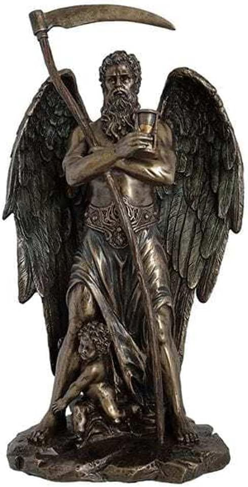 10.75" Chronos Greek Mythology God Time Statue Figure Figurine Sculpture Khronos