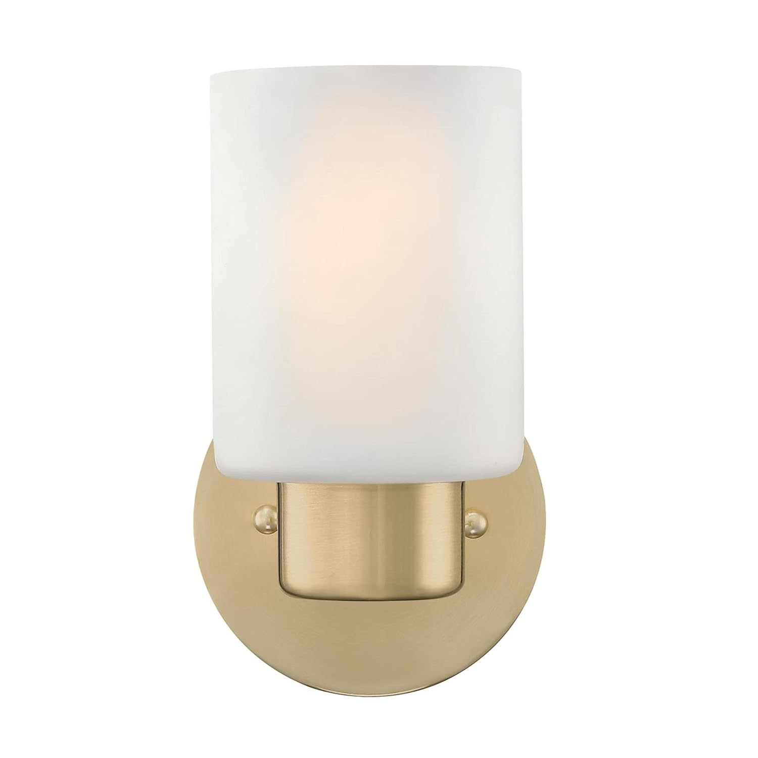Westinghouse Lighting Westinghouse Sylvestre One-Light Indoor Wall Fixture - 1-Light Champagne Brass