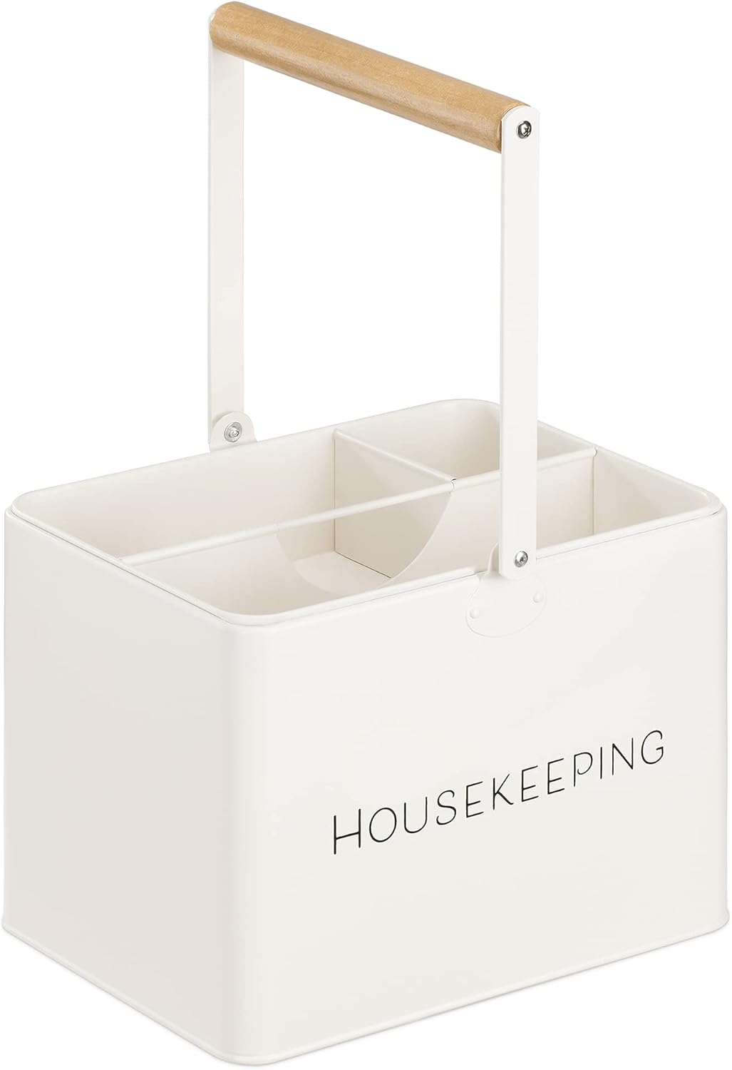 Navaris Adult Metal Cleaning Product Storage Organizer