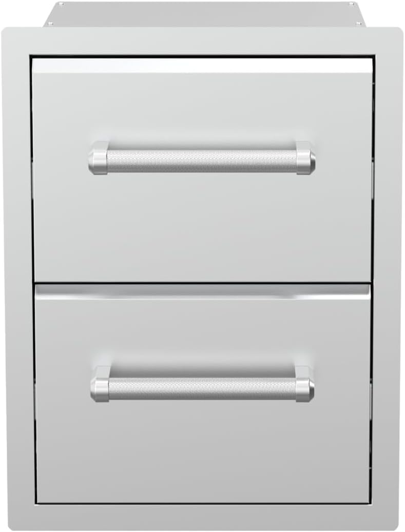 Spire Vertical Double Drawers (10"/10"), 780-0016B