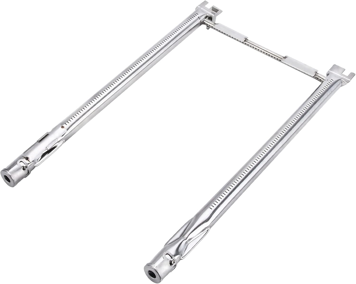 Uniflasy 69785 18 Inch Grill Burner for Weber Spirit I & II 200 Series Spirit E-210 E-220 Spirit S-210, S-220 Gas Grills with Up Front Control Tube Pipe 304 Stainless Steel