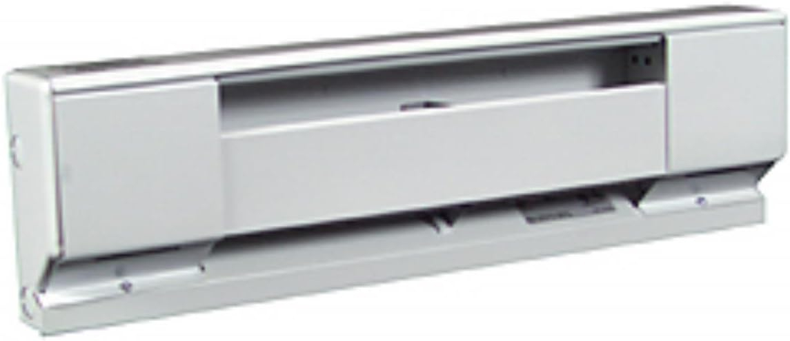 Navajo White Electric Convection Baseboard Heater with Thermostat