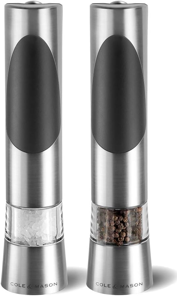 Cole & Mason Cole & Mason Richmond Electric Salt and Pepper Mill Set