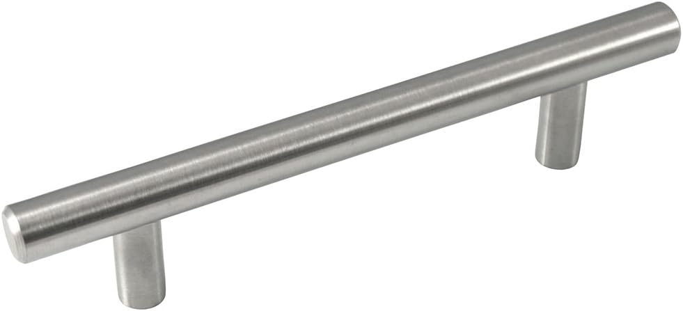 Melrose 3 in. Center-to-Center Satin Nickel Bar Pull Cabinet Pull 87011 (10-Pack)