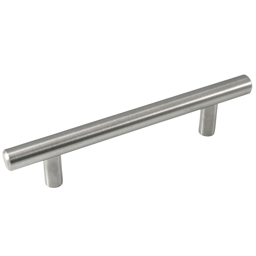 Melrose 3 in. Center-to-Center Satin Nickel Bar Pull Cabinet Pull 87011 (10-Pack)