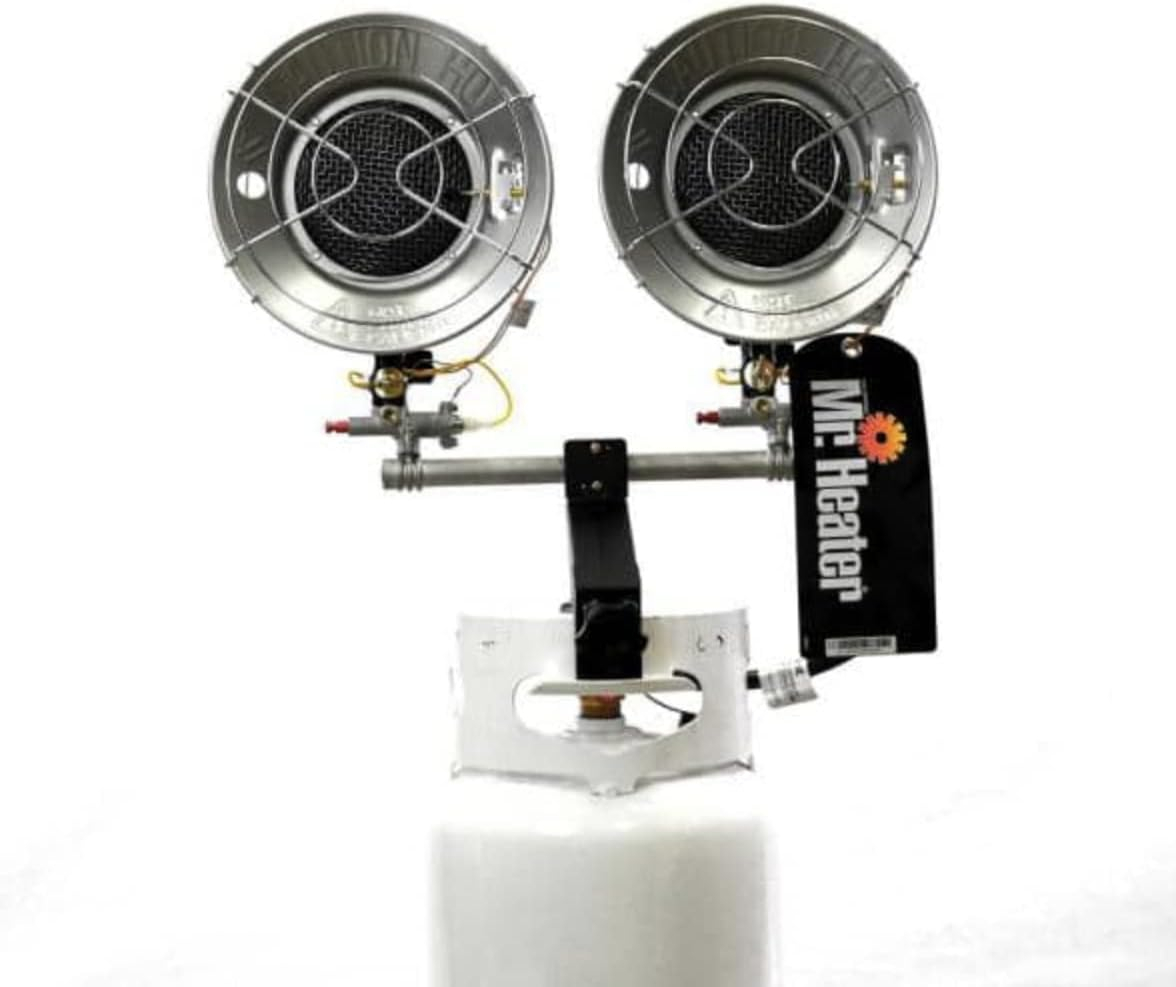 Sunrite Tank Top 30,000 BTU Metallic Propane Patio Heaters