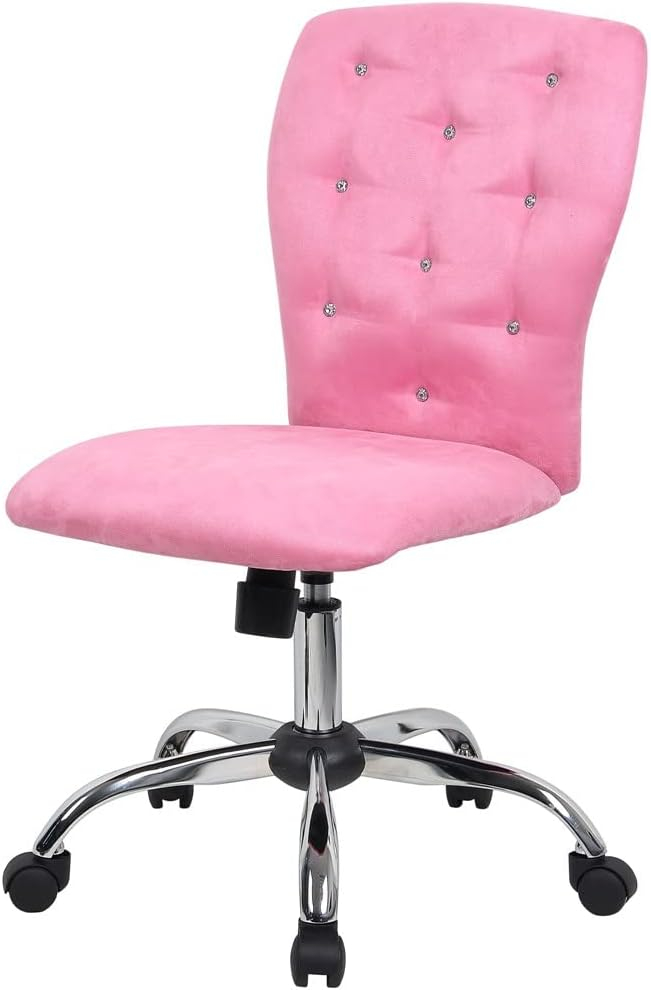 Boss Office Products Tiffany Modern Office Chair in Pink