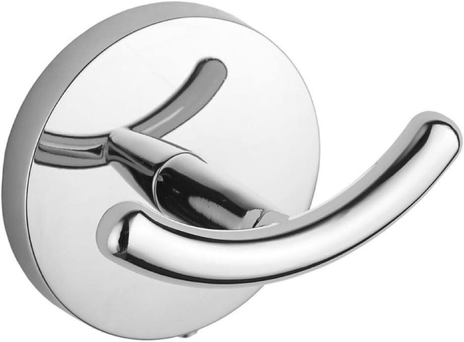 Chrome Round Wall Mounted Bathroom Hook