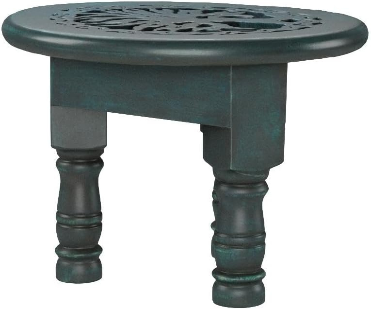 Tree of Life Small Wood Altar Table 6" Round