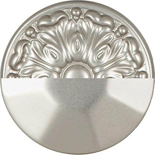 Studio Collection Knob 1 Inch Diameter Polished Nickel Finish