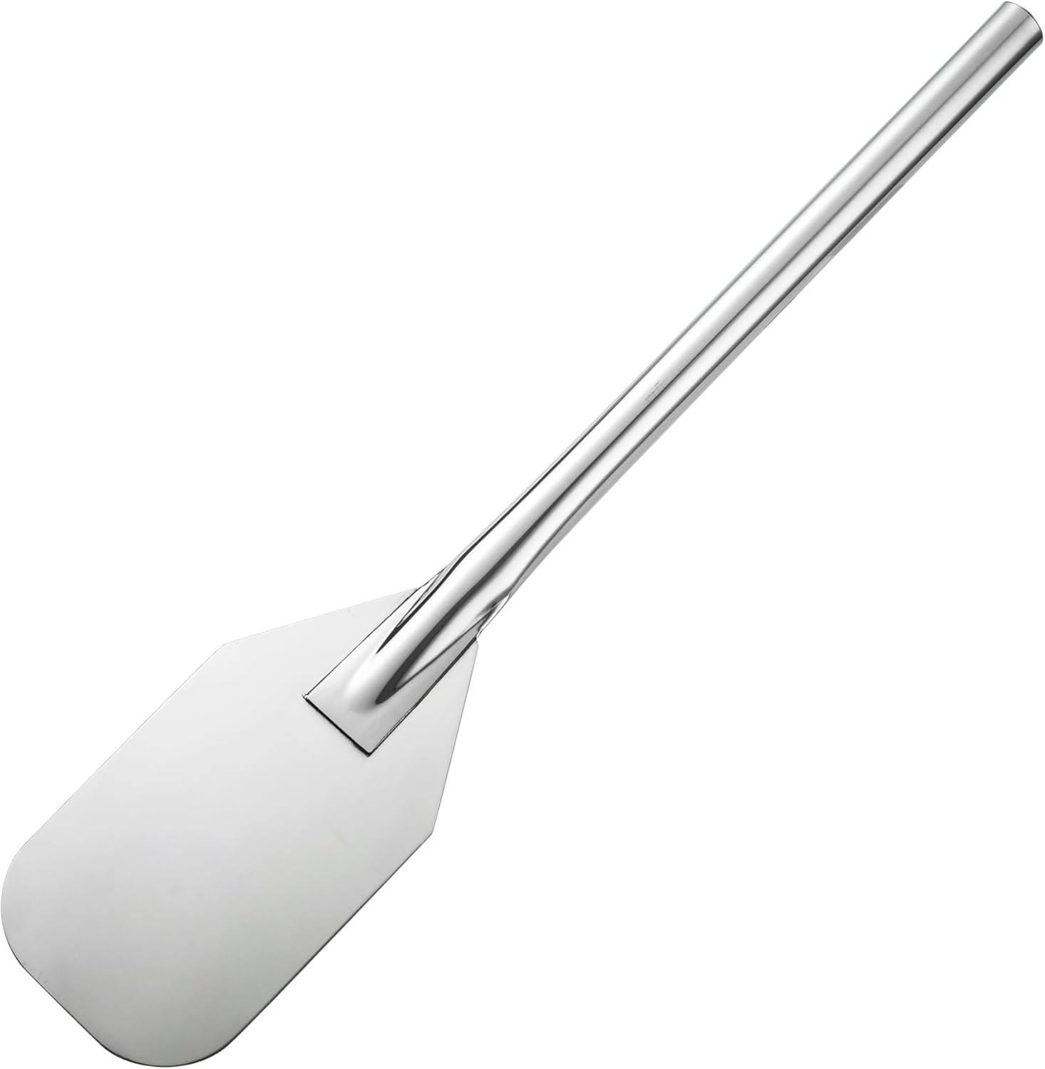 Vivicreate 24 Inch Stainless Steel Crawfish Paddle Mixing Paddle for Seafood Boil Heavy Duty Cooking Stirring Paddle with Smooth Weldless Surface for Crawfish Jam Brew Paleta de Mezcla