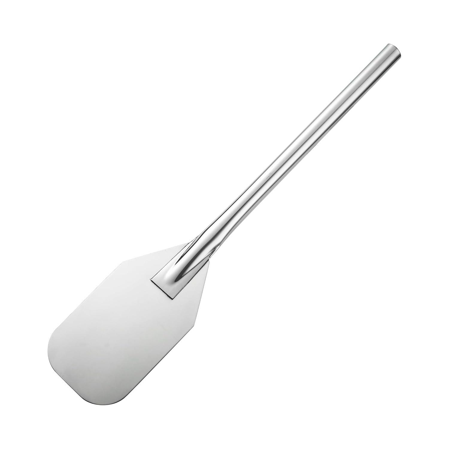 Vivicreate 24 Inch Stainless Steel Crawfish Paddle Mixing Paddle for Seafood Boil Heavy Duty Cooking Stirring Paddle with Smooth Weldless Surface for Crawfish Jam Brew Paleta de Mezcla