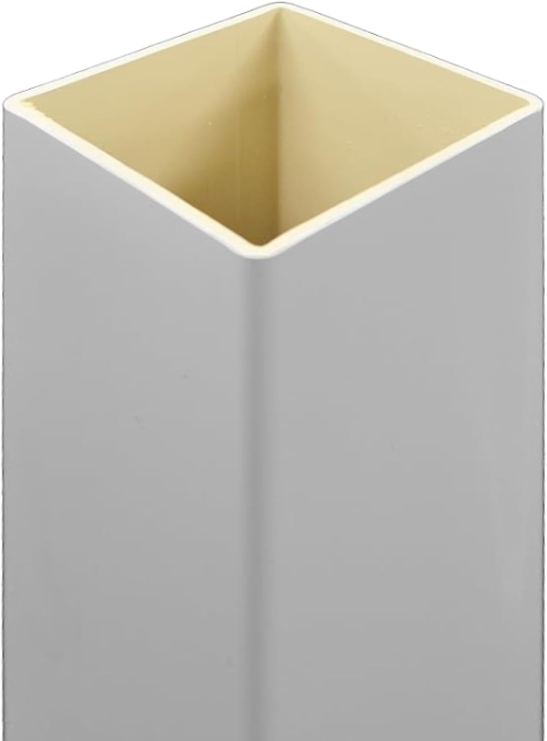 Weatherables 4x4 Post Sleeve – Weatherproof Premium Outdoor Vinyl Post Cover for Lasting Durability and Easy Installation on Decks, Patios, Porches or Mailbox Posts (4" x 4" x 72", White)