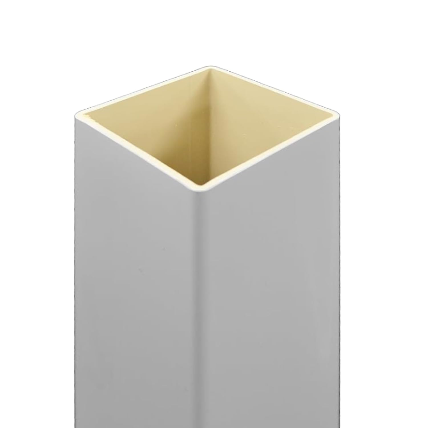 Weatherables 4x4 Post Sleeve – Weatherproof Premium Outdoor Vinyl Post Cover for Lasting Durability and Easy Installation on Decks, Patios, Porches or Mailbox Posts (4" x 4" x 72", White)