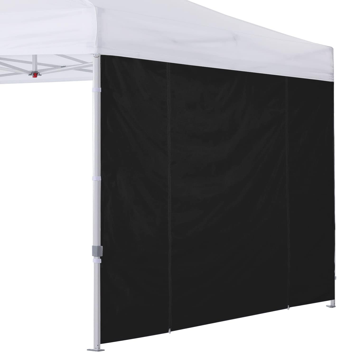 HLong Canopy Tent Sidewall for 10x10 Pop Up Canopy, 1 Piece, Black