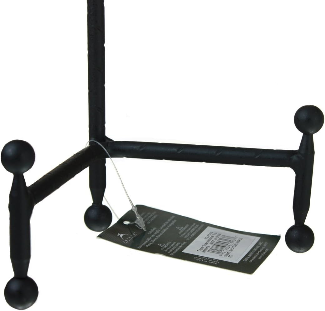 Black Powder Coated Metal Tripod Easel Display Stand