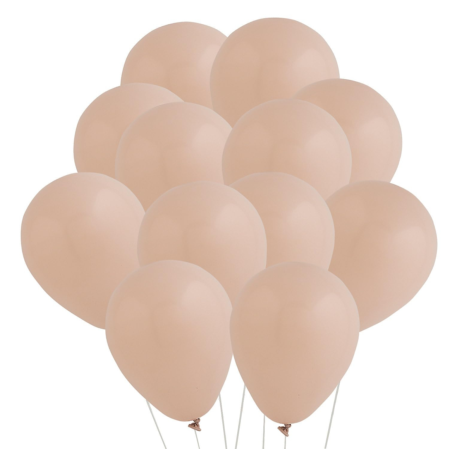 Tuf-Tex Lightweight Balloons, Latex Multicolor, 5", 5 Count