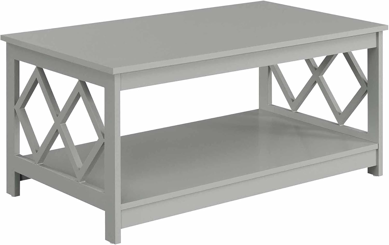 Diamond Coffee Table, Gray