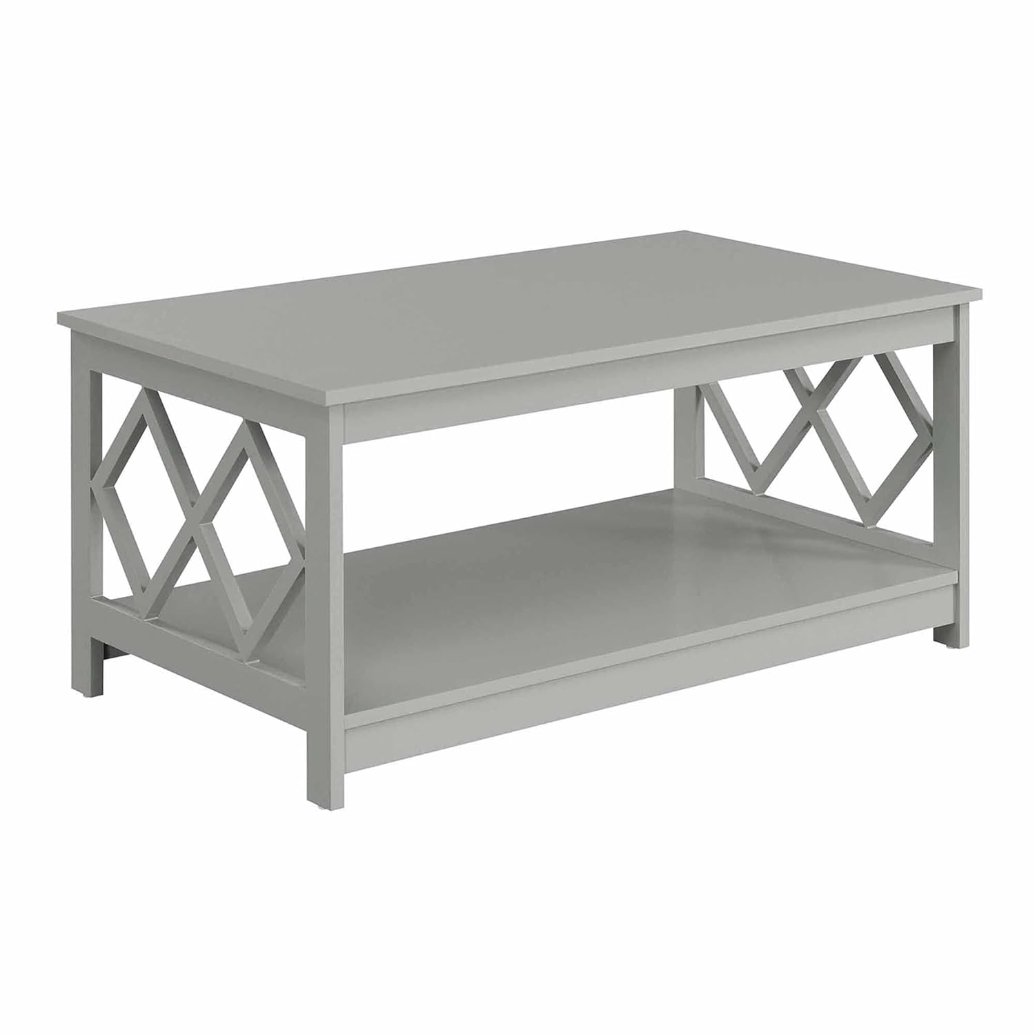 Diamond Coffee Table, Gray