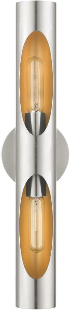 Livex Lighting Novato 2 - Light Wall Light in  Brushed Nickel
