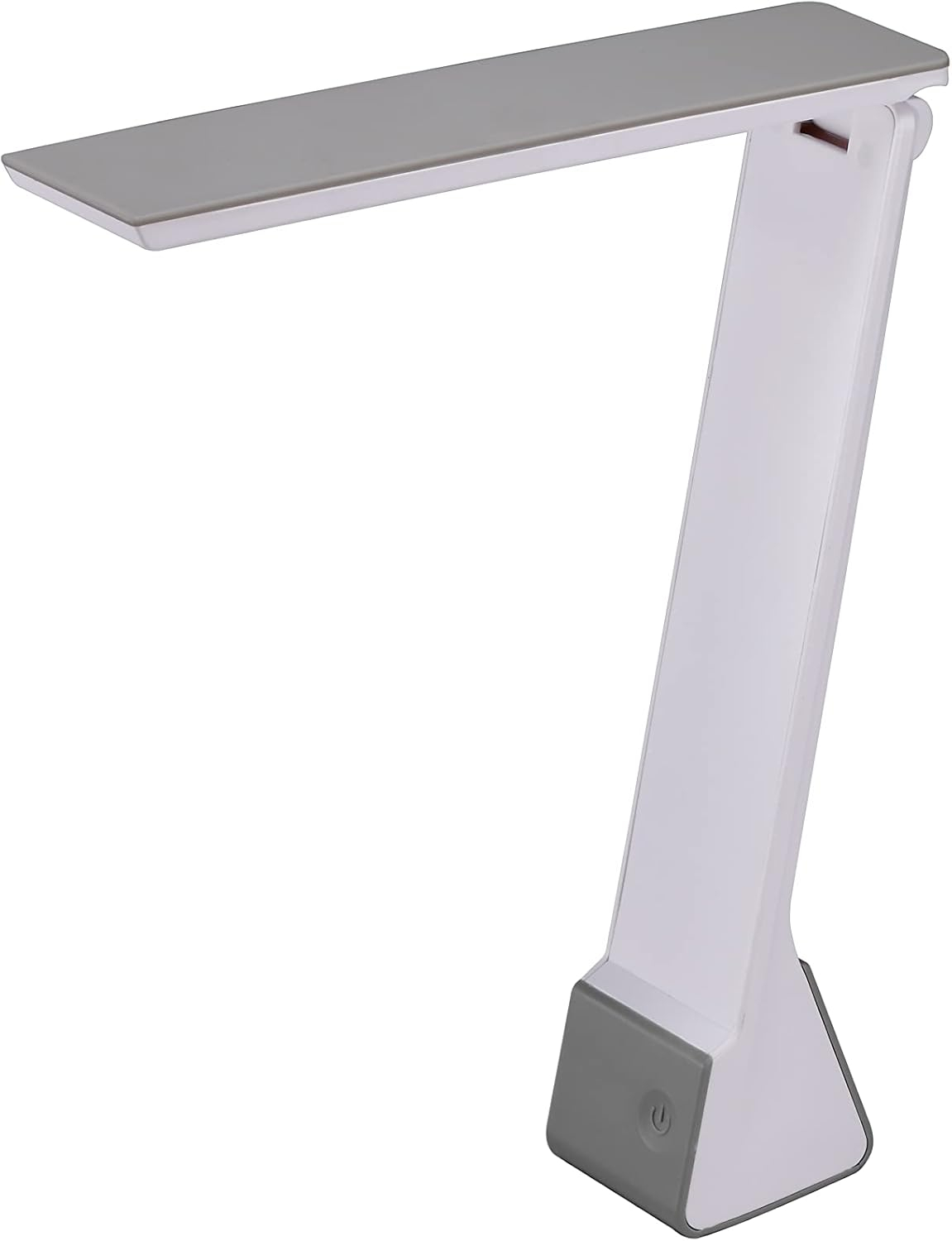 Bostitch Office Rechargeable Battery Led Desk Lamp, 3 Color Temperatures, Flip Open, Gray (KT-VLED1810-GRAY)