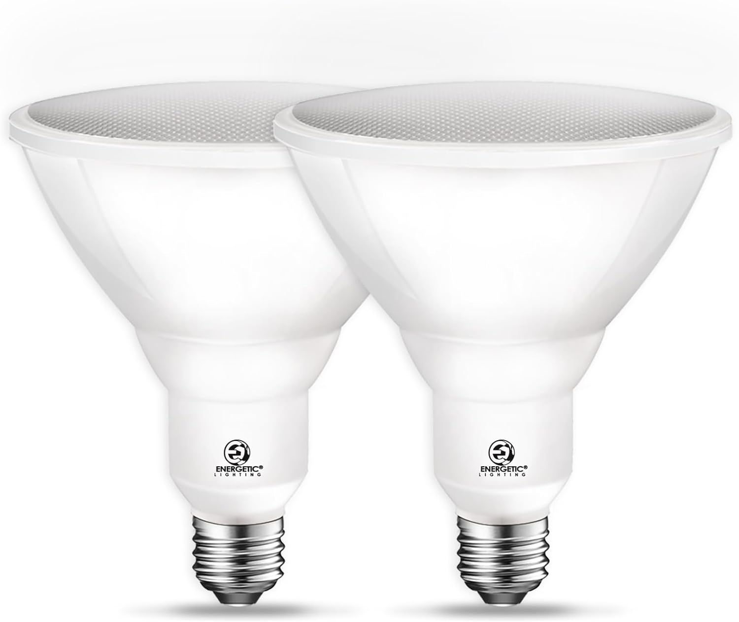 Energetic LED Flood PAR38 Light Bulb, 5000K Daylight, 90W Equivalent, Efficient 11W, Wet Rated, 900 Lumens, Medium Base, Non-Dimmable, 2 Pack
