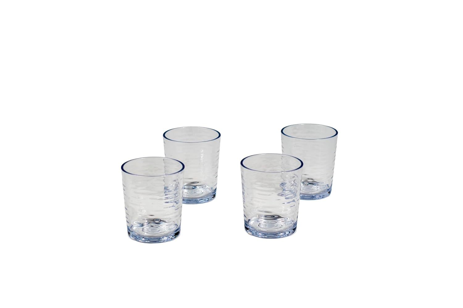 Tritan Foundry Double old Fashioned Drinkware set of 4, 14.3 oz., Clear