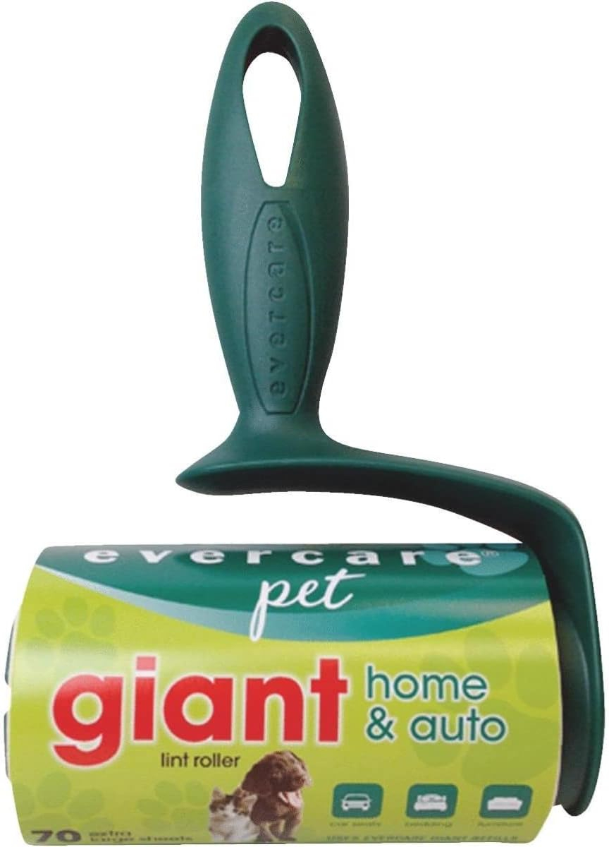 Evercare Pet Extreme Stick Lint Roller, Giant, 70 Sheets
