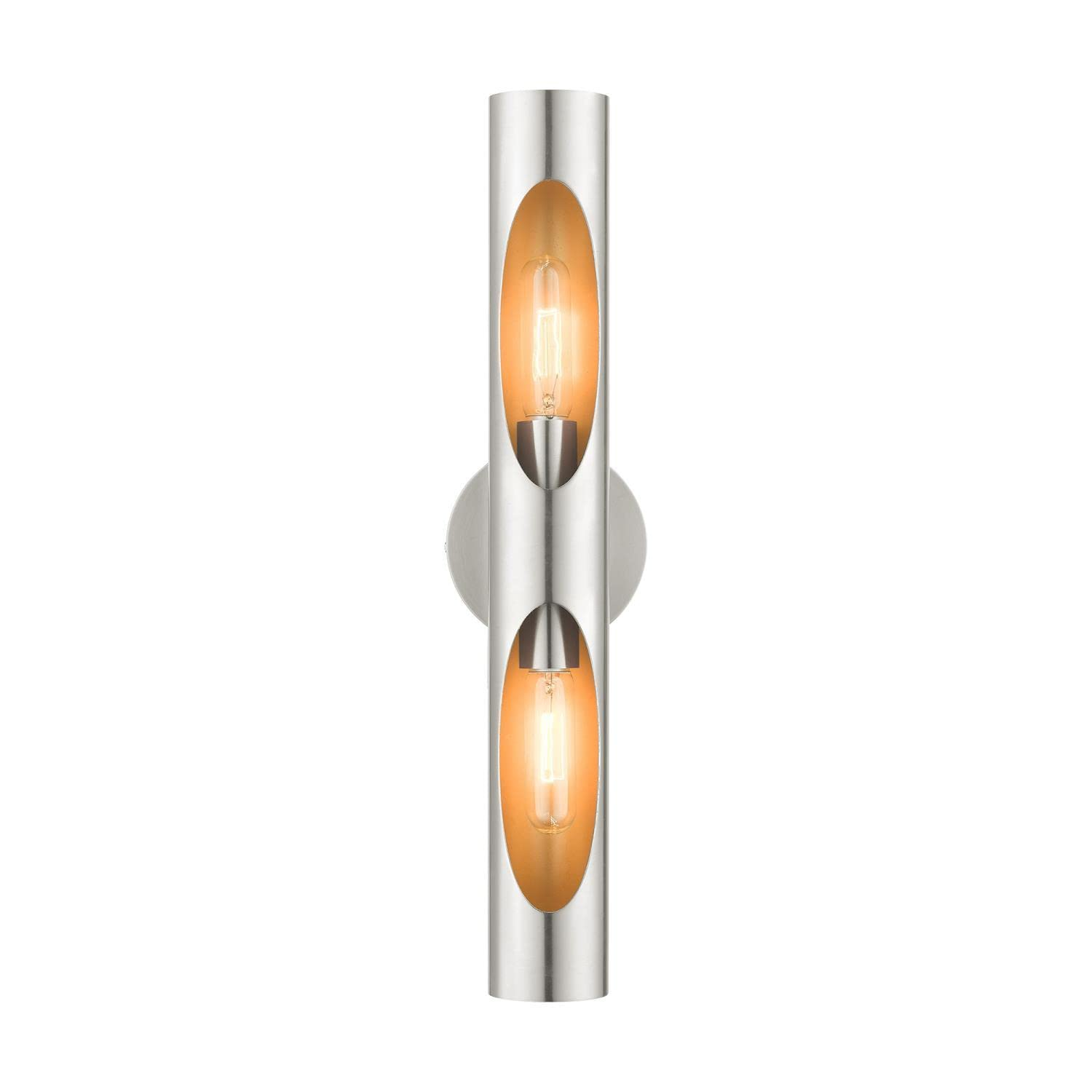 Livex Lighting Novato 2 - Light Wall Light in  Brushed Nickel