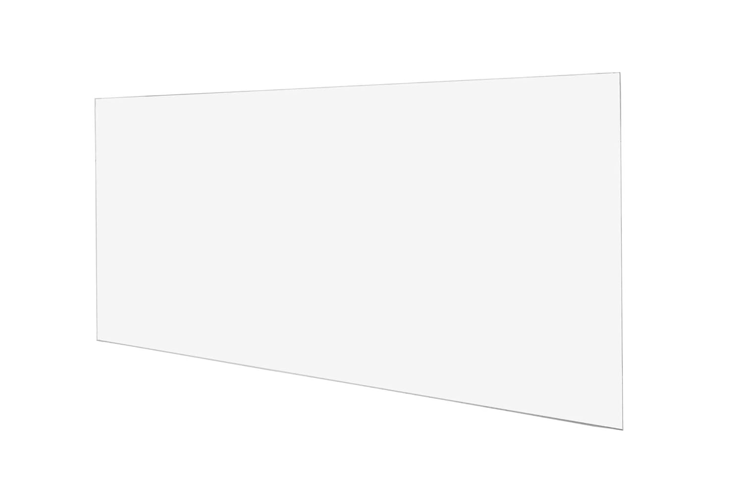 Online Plastic Supply Acrylic Plexiglass Sheet 1/4" x 24" x 36" - Clear