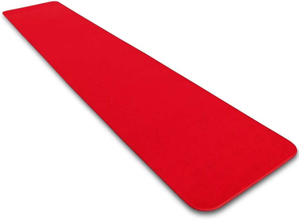 Red Carpet Aisle Runner - 3' x 20' - Many Other Sizes to Choose From