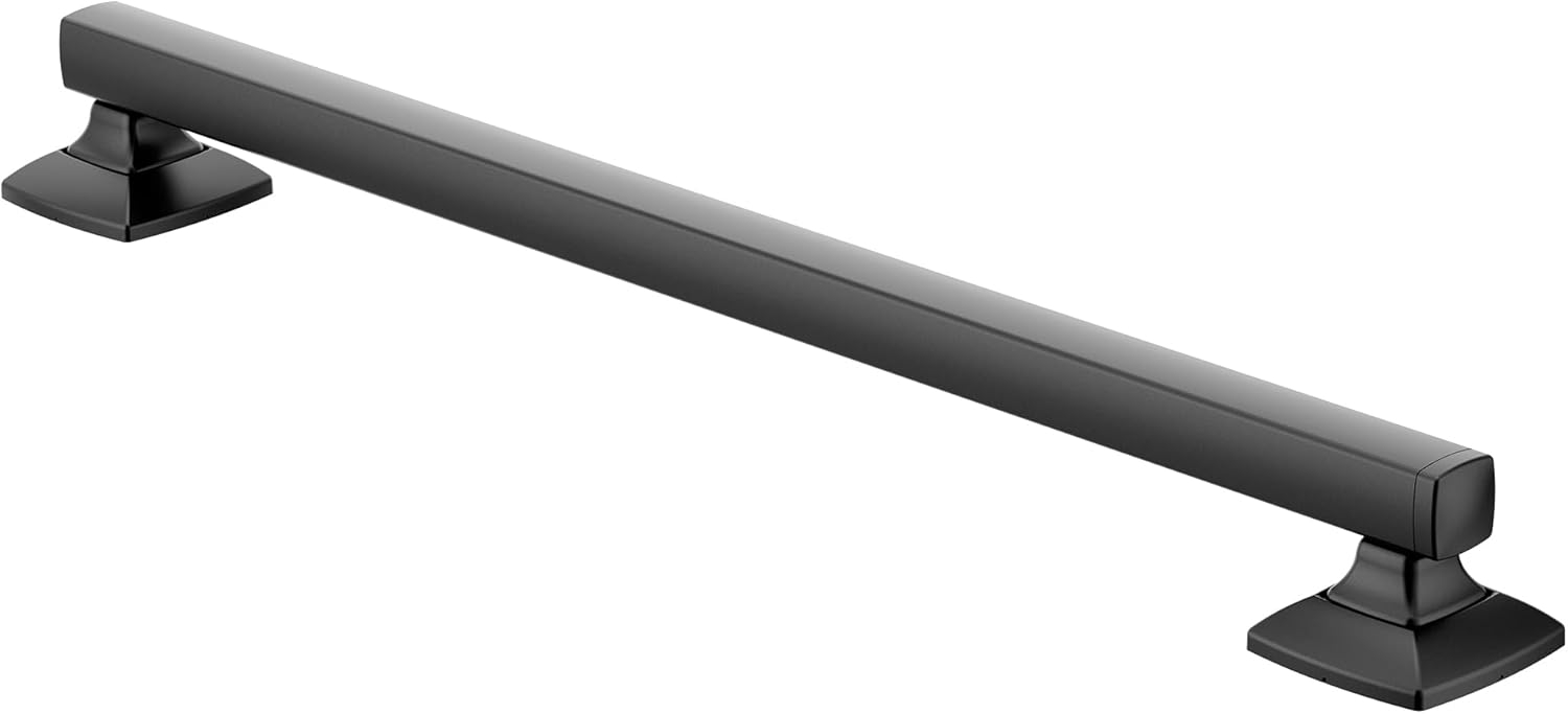 Moen Voss Stainless Steel Transitional Bathroom Grab Bar