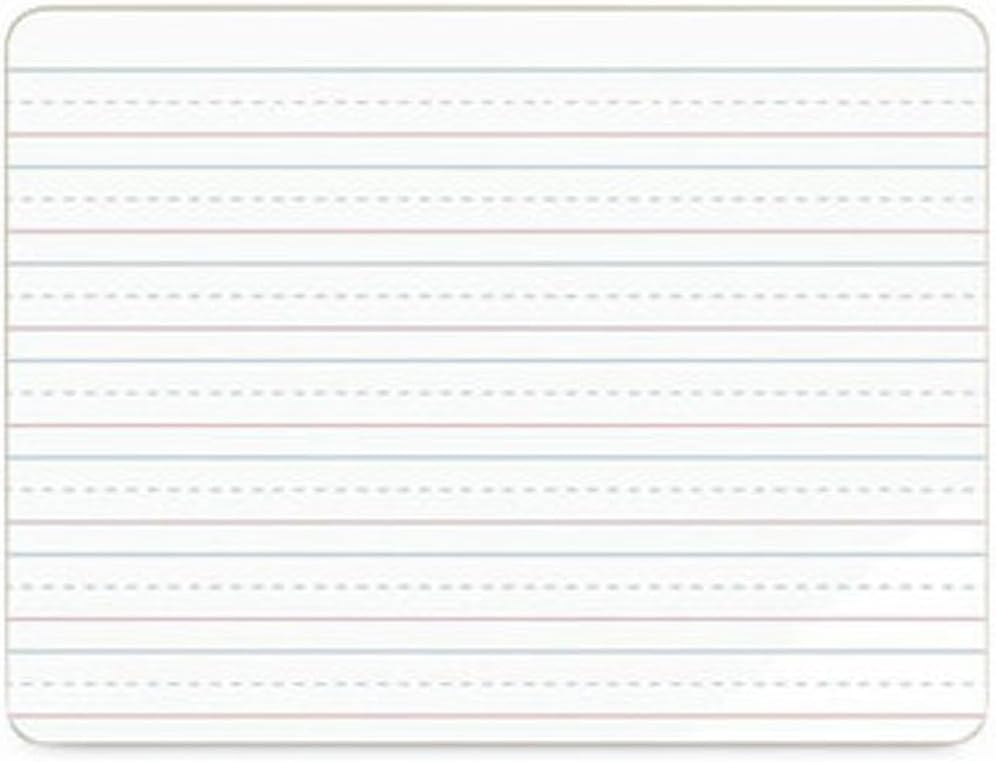 White Double-Sided Mini Dry-Erase Lap Boards with Rounded Corners