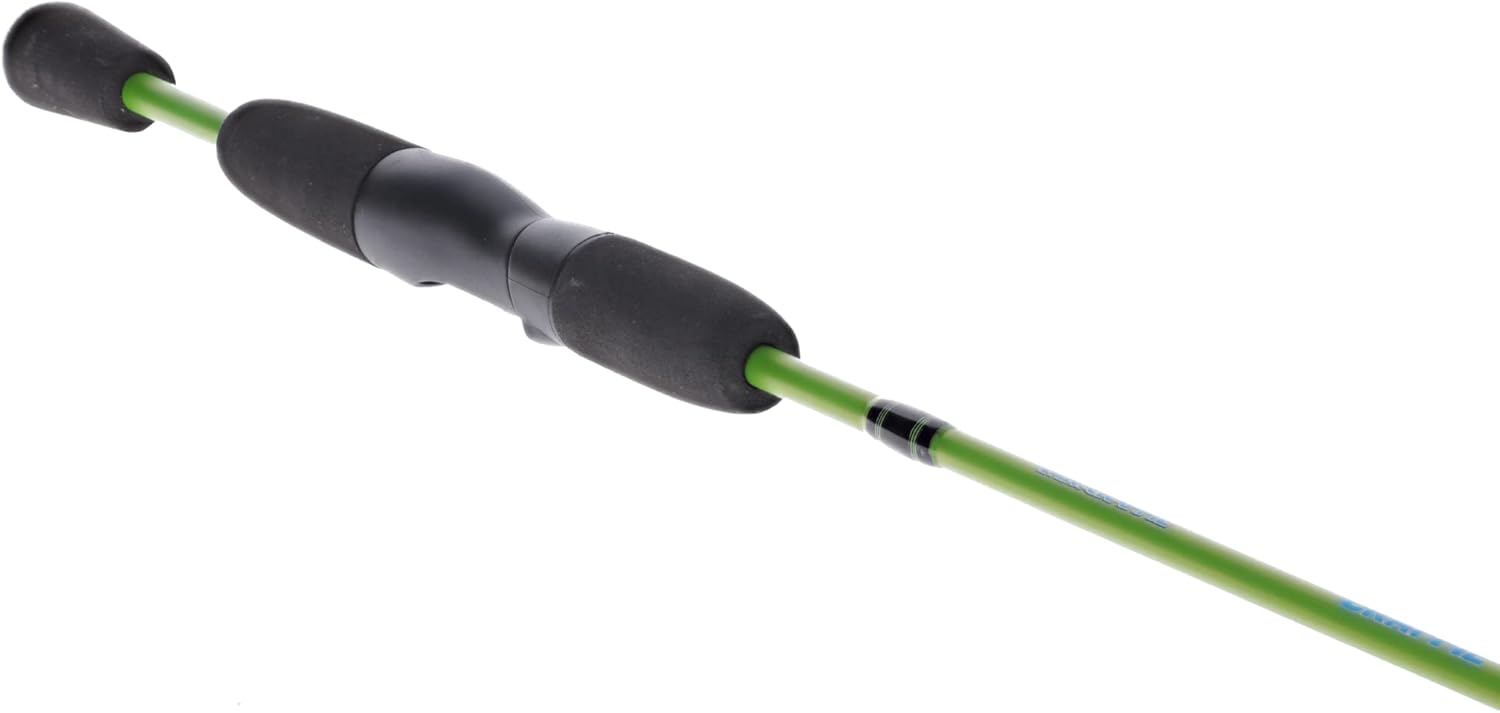 Lew's Crappie Thunder Spinning Fishing Rod, 5-Foot 6-Inch 2-Piece Rod, Green