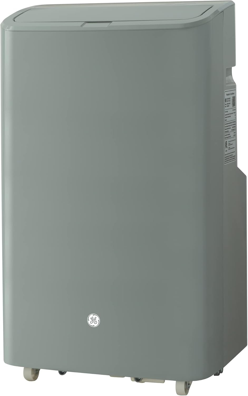 GE 8,500 BTU Heat & Cool Portable Air Conditioner for Medium Rooms up to 350 sq ft, Gray