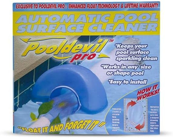 Solar Powered Self Propelled Automatic Pool Surface Cleaner