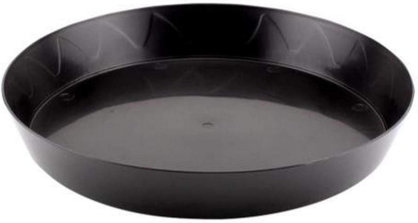 Exlonjet Heavy Duty Saucer with Tall Sides 25 Inch, Black (724946)