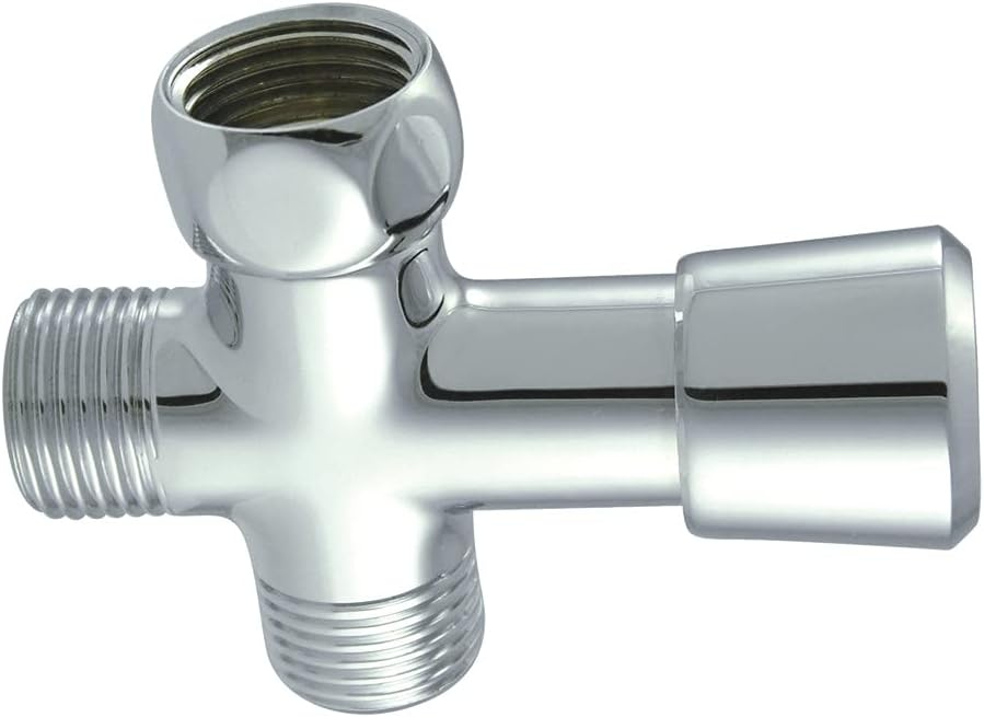 Kingston Brass K161A1 Shower Scape Shower Diverter, Polished Chrome