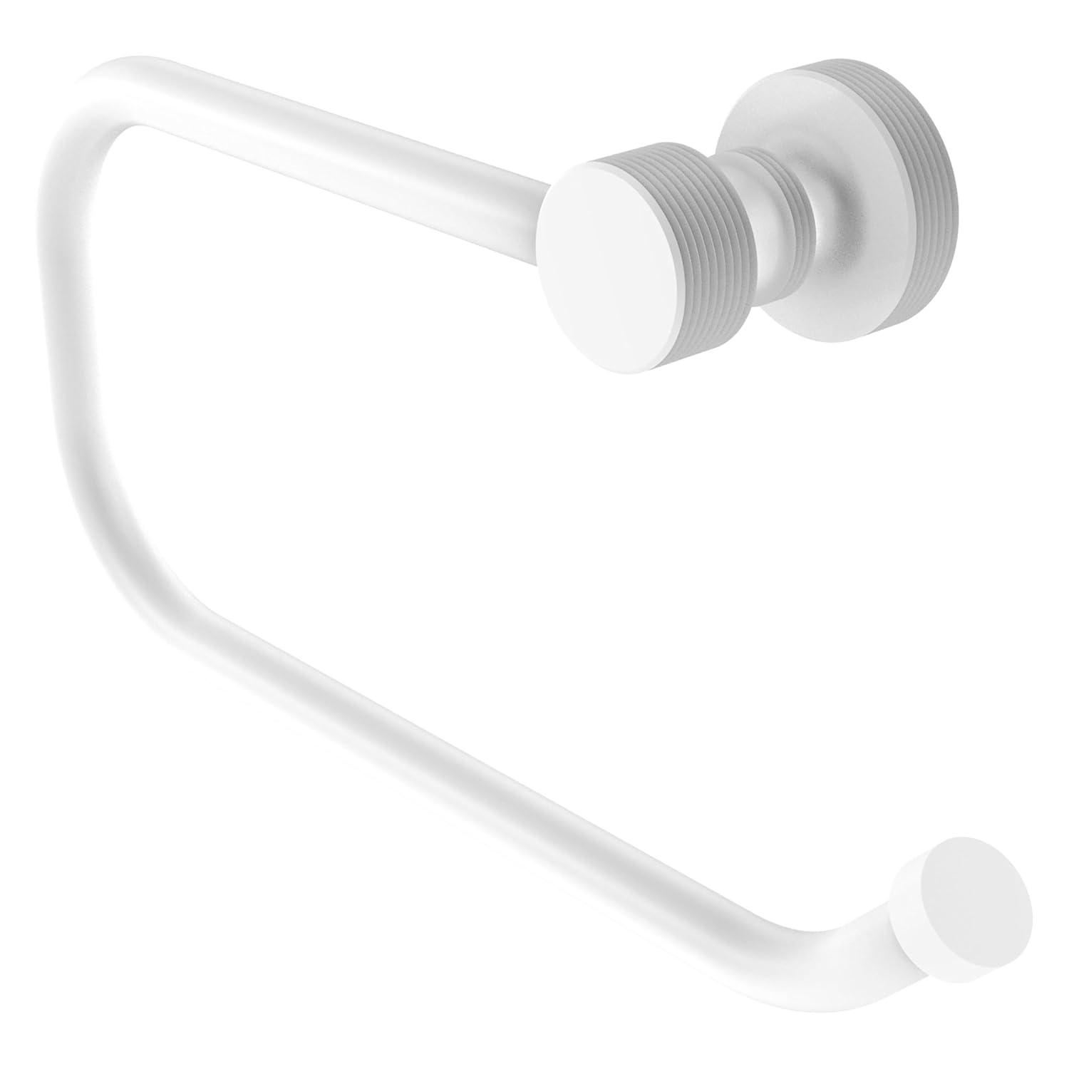 Matte White Brass European Style Toilet Paper Holder