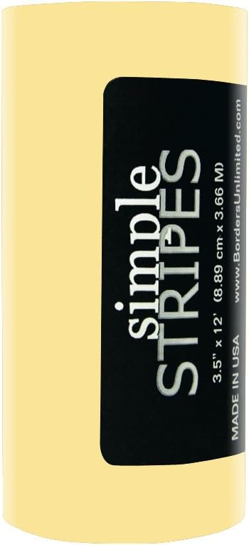 Yellow Lemonade Simple Stripe