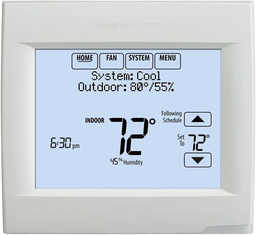 Honeywell Visionpro 8000 With Redlink Programmable Thermostat