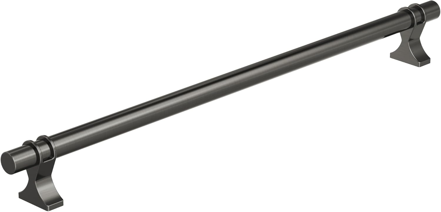 Amerock Davenport 18 inch (457mm) Center-to-Center Gunmetal Appliance Pull
