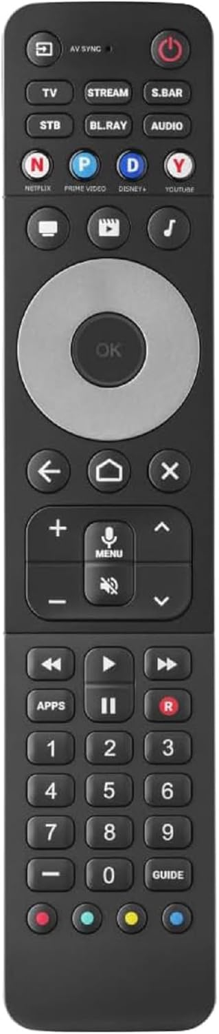 One For All URC7966 Smart Control Pro Remote Control - Black