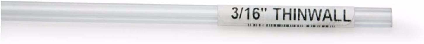 Lees Clear Thinwall 36 Rigid PVC Tubing - Ideal for Aquatic Applications  Custom Set-ups