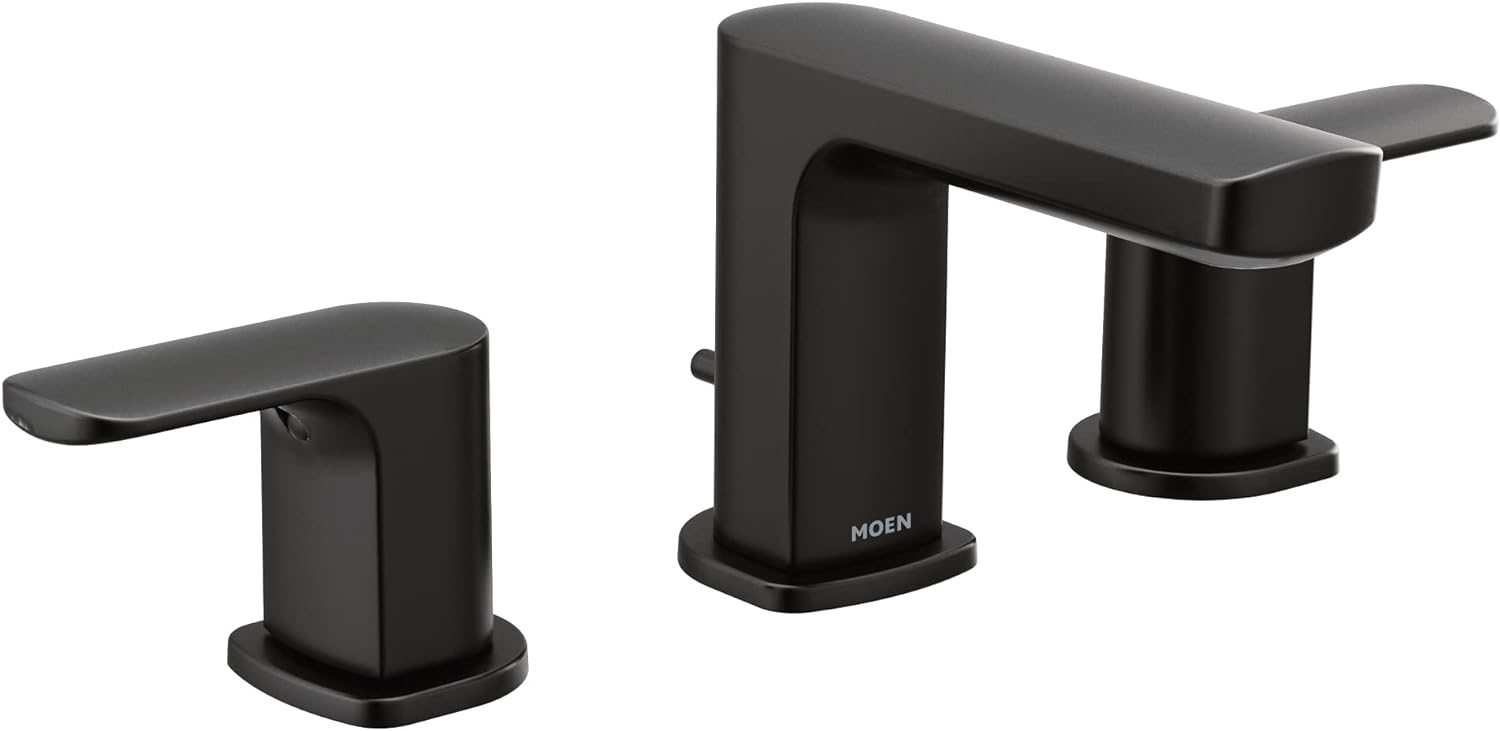Rizon Widespread Bathroom Faucet with Drain Assembly