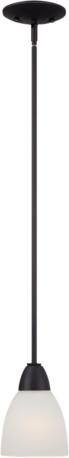 Designers Fountain 15005-MP-34 Torino Mini Pendant, Oil Rubbed Bronze
