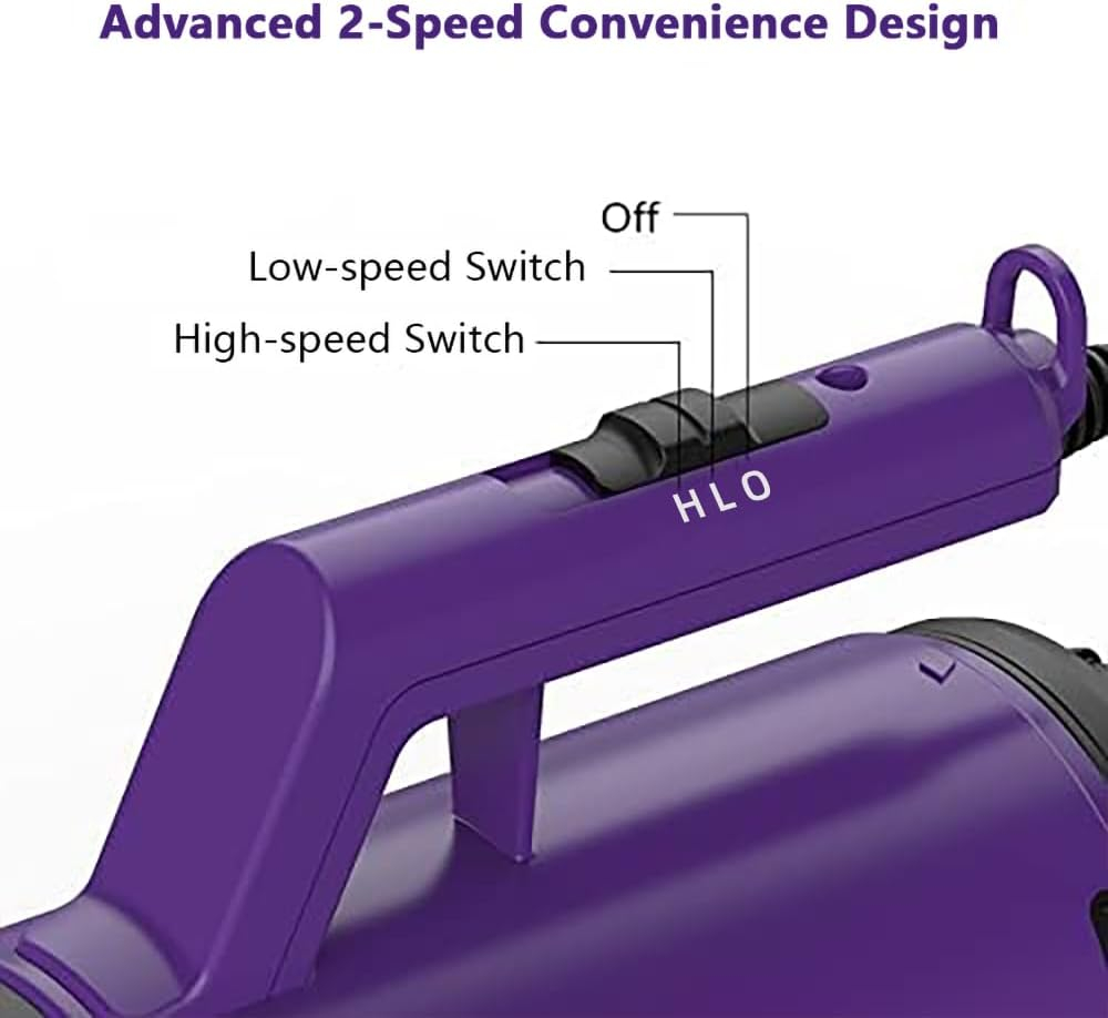 shernbao High Velocity Car & Motorcycle Dryer Blower for Auto Detailing and Cleaning Dusting