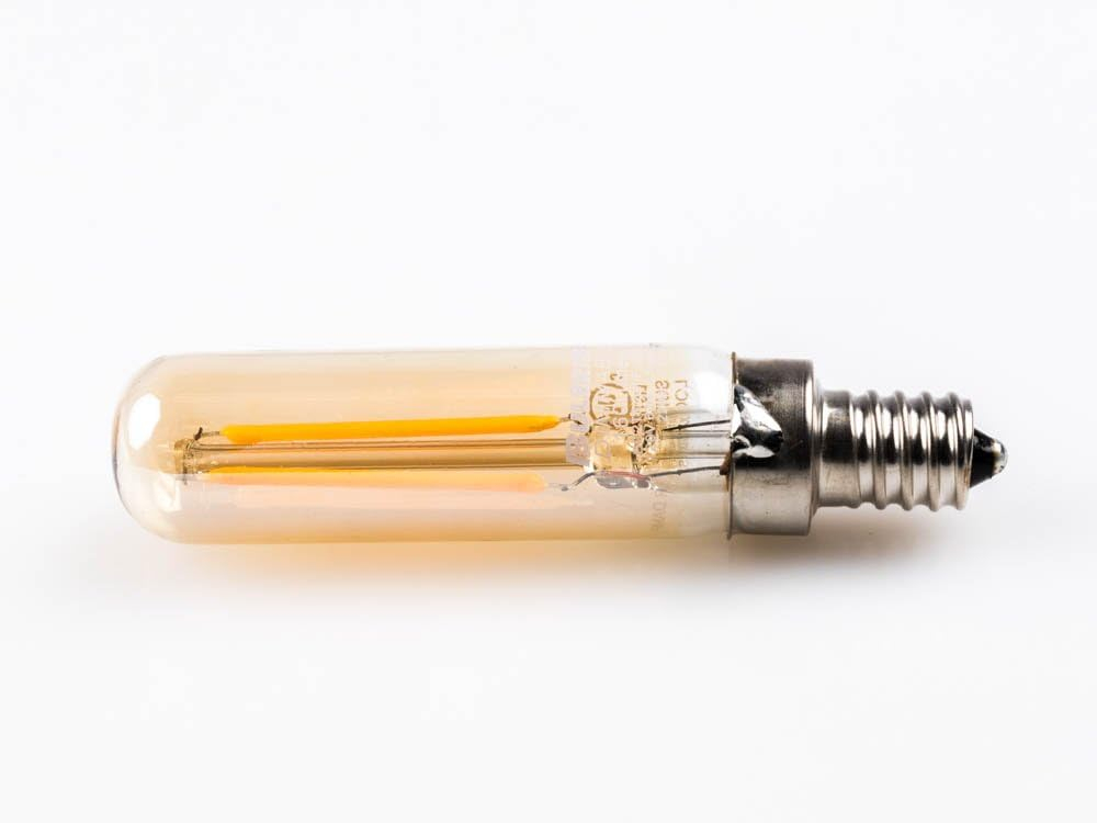 Amber Dimmable LED T6 Warm White Decorative Bulb