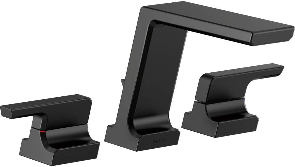 Pivotal Double Handle Deck Mounted Roman Tub Faucet Trim
